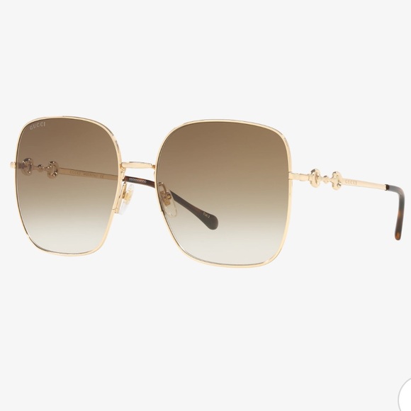 Gucci Horsebit Sunglasses with Gradient Lenses - Picture 7 of 9